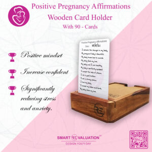 Pregnancy Postive affermation card Smart revaluation 2